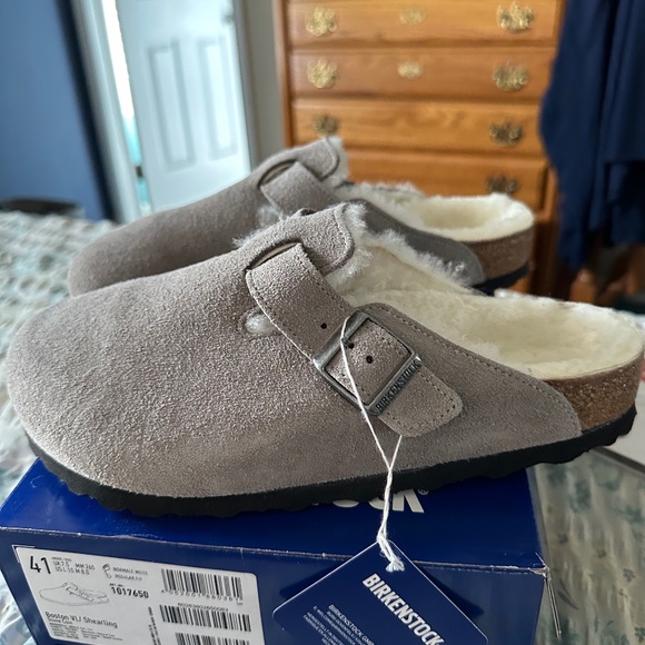 Birkenstock Shoes - Birkenstock Boston V/L Shearling clogs